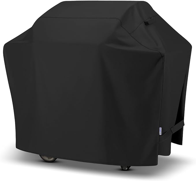 Firenal Grill Cover, Outdoor Heavy Duty Waterproof Barbecue Gas Cover, UV & Fade Resistant, All Weather Protection Compatible for Firenal Grills and More, Black
